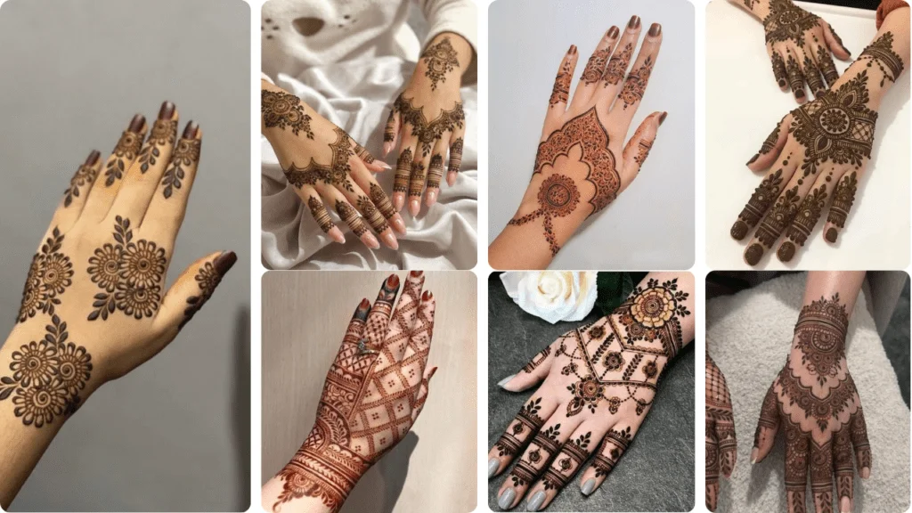 Back Hand Mehndi Design