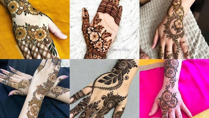Back Hand Mehndi Design