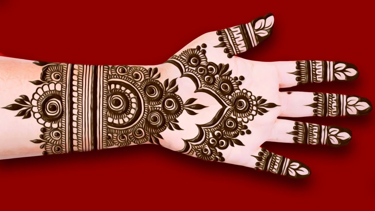 beautiful mehndi design