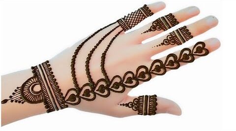 Bracelet Style Mehndi Design