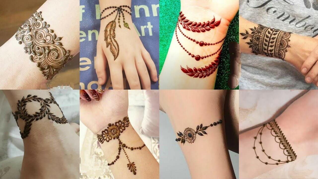 Bracelet Style Mehndi Design