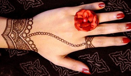 Bracelet Style Mehndi Design