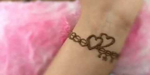Bracelet Style Mehndi Design