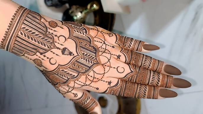 Chand Raat Mehndi Design 2026