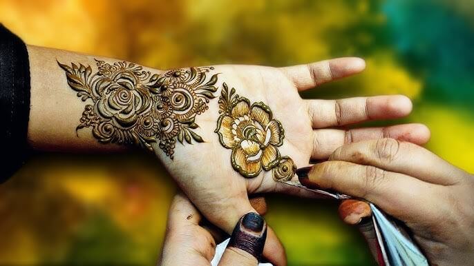 Chand Raat Mehndi Design 2026