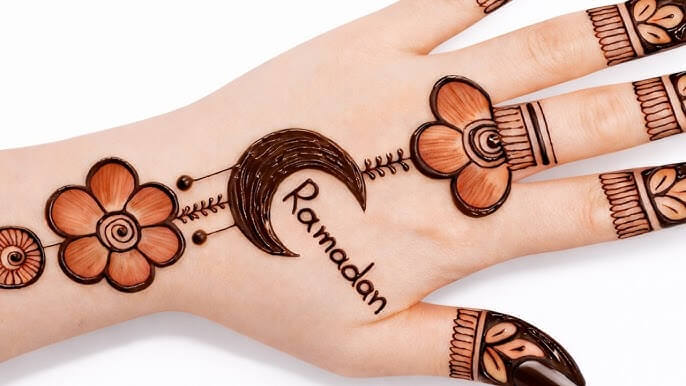 Chand Raat Mehndi Design Simple