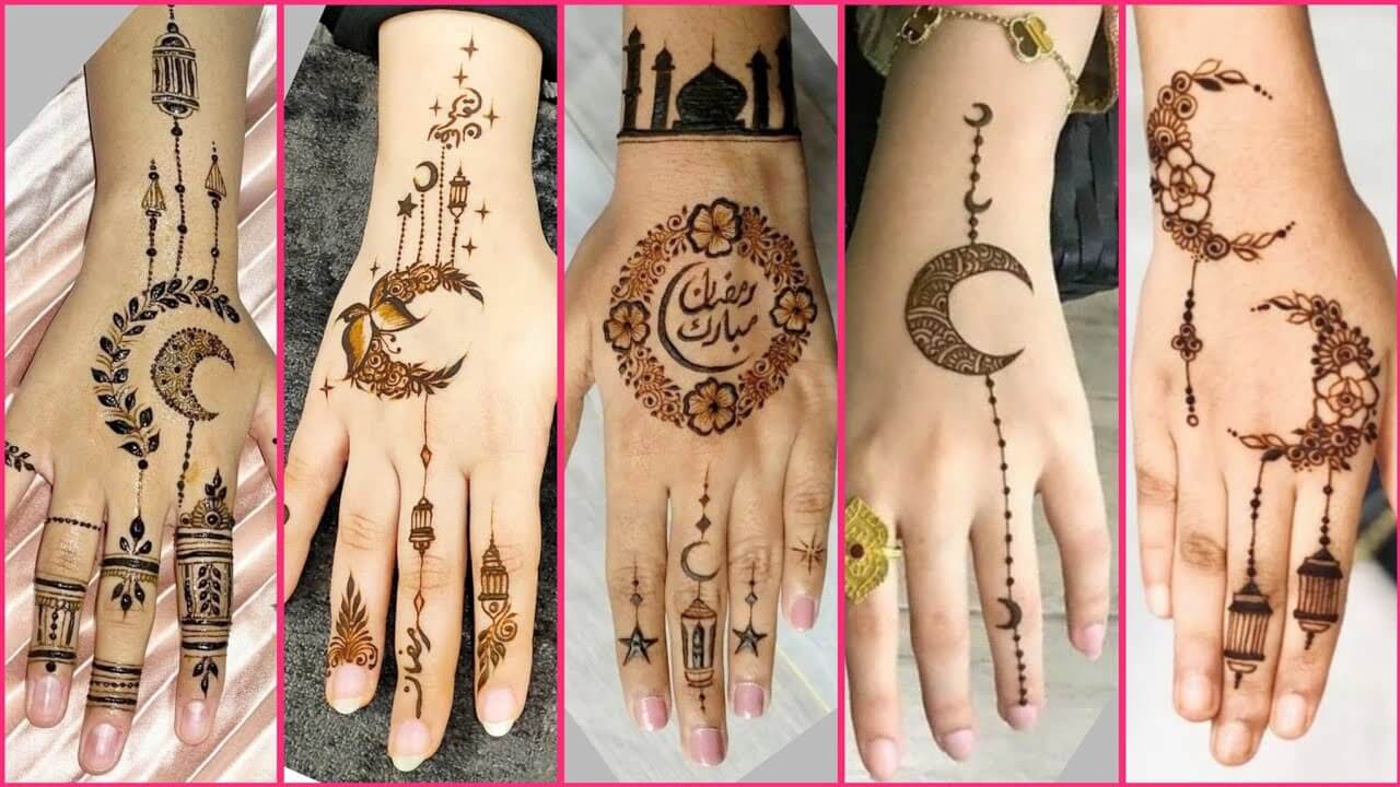 Chand Raat Mehndi Design Simple