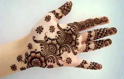 Chand Raat Mehndi Design Simple