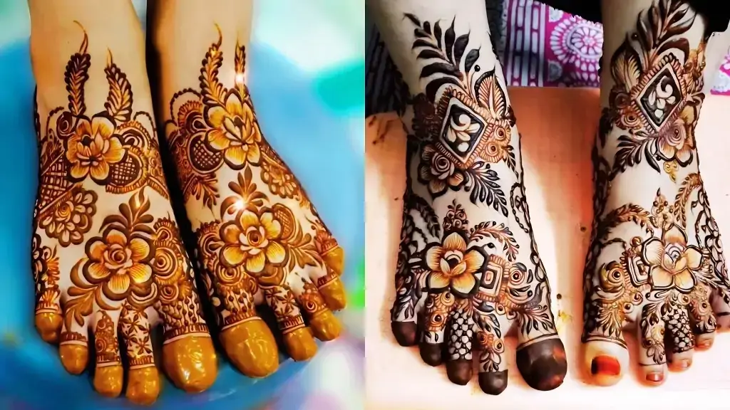 Chand Raat Mehndi Design Simple
