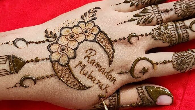 Chand Raat Mehndi Design Simple