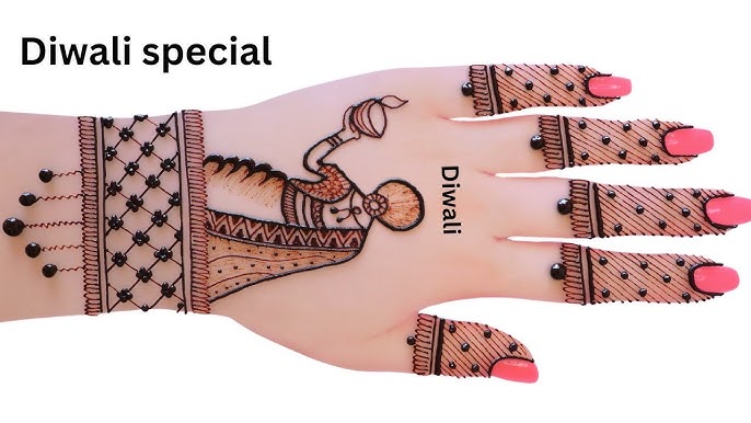 Diwali Mehndi Design