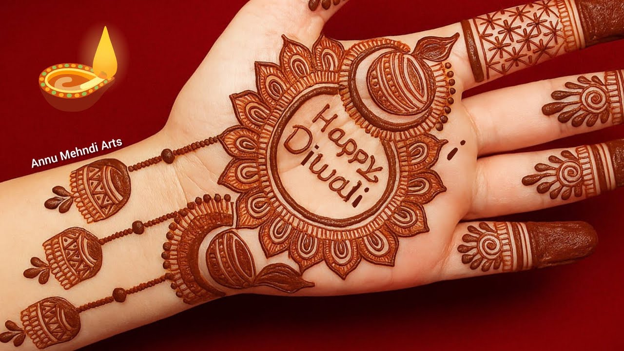Diwali Mehndi Design