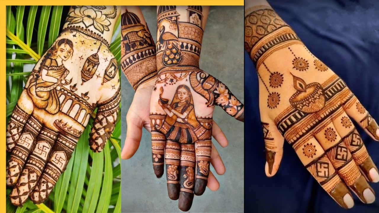 Diwali Mehndi Design