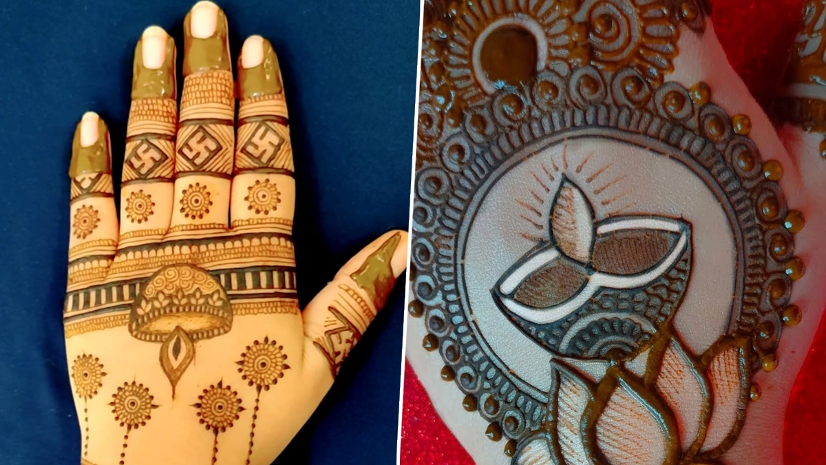 Diwali Mehndi Design