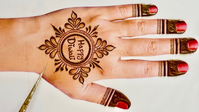 Diwali Mehndi Design