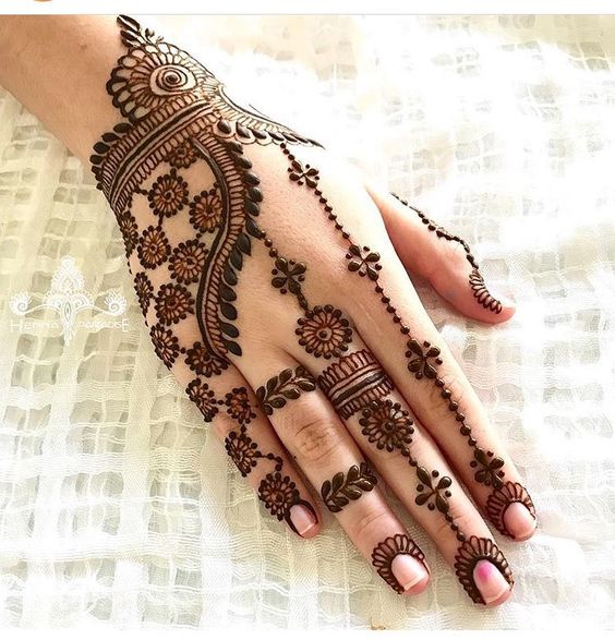Easy Mehndi Designs