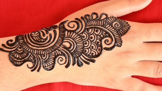 Eid Mehndi Design Simple and Beautiful