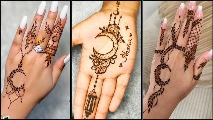 Eid Mehndi Design Simple and Beautiful