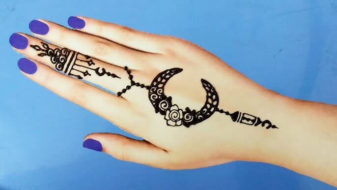 Eid Mehndi Design Simple and Beautiful