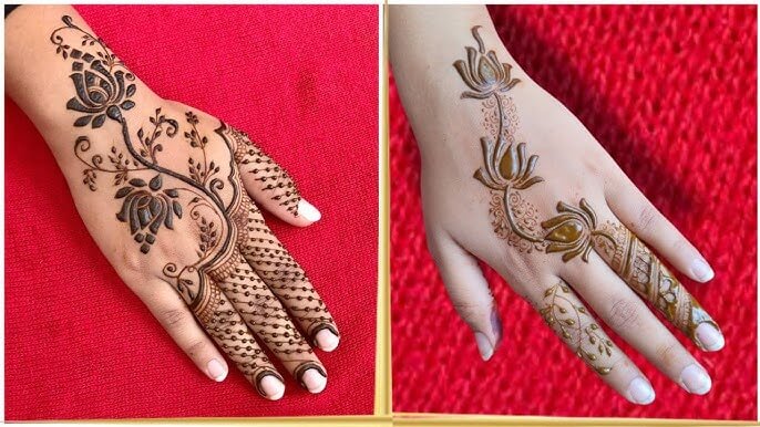 Eid Mehndi Design Simple