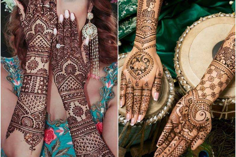 Eid Mehndi Design for Girls