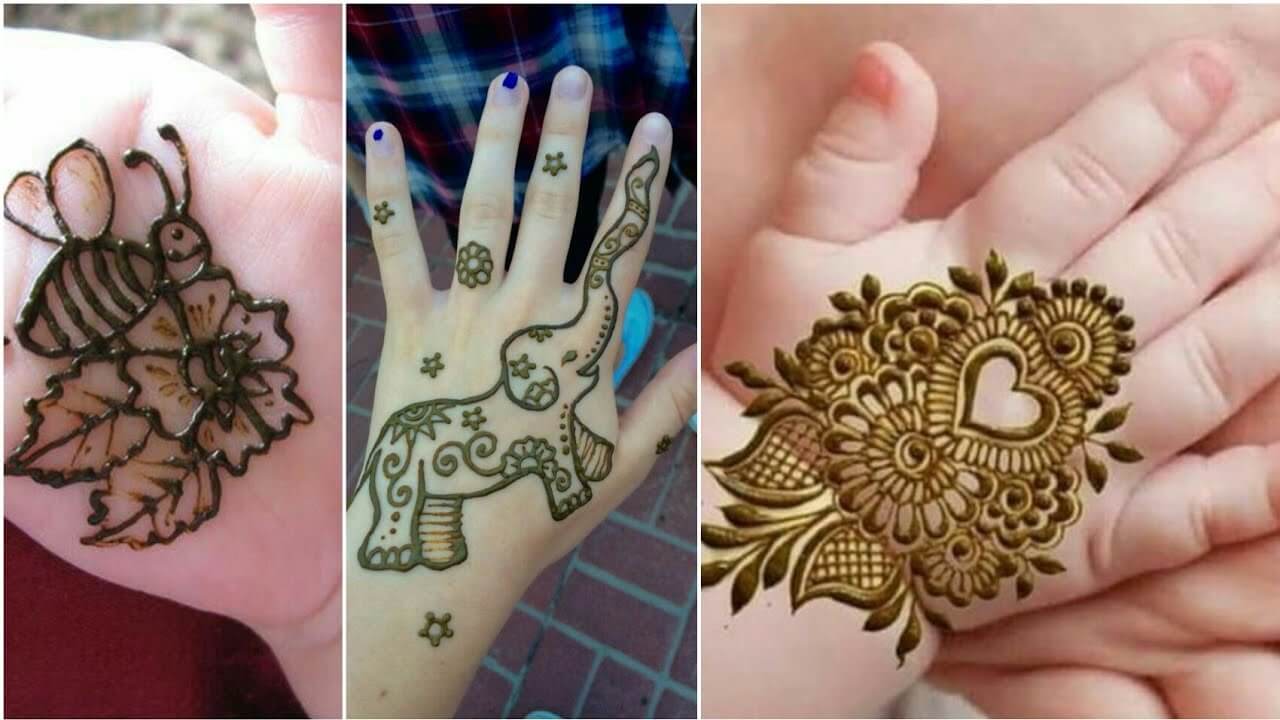 Eid Mehndi Design for Girls