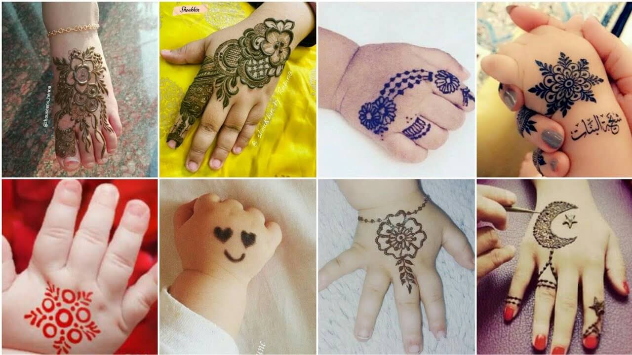 Eid Mehndi Design for Girls