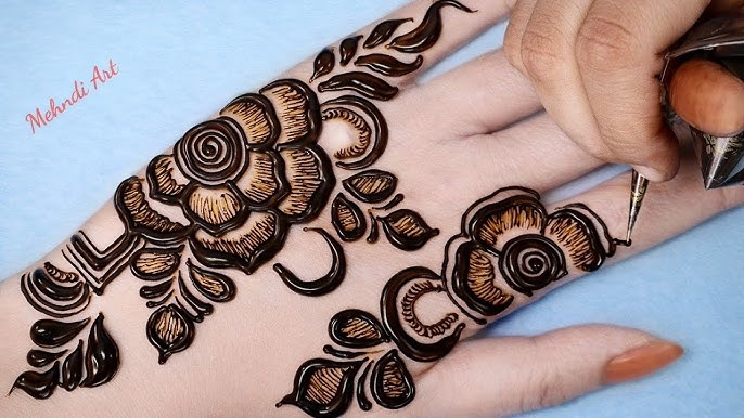 Finger Mehndi Design 