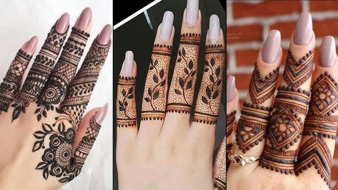 Finger Mehndi Design 