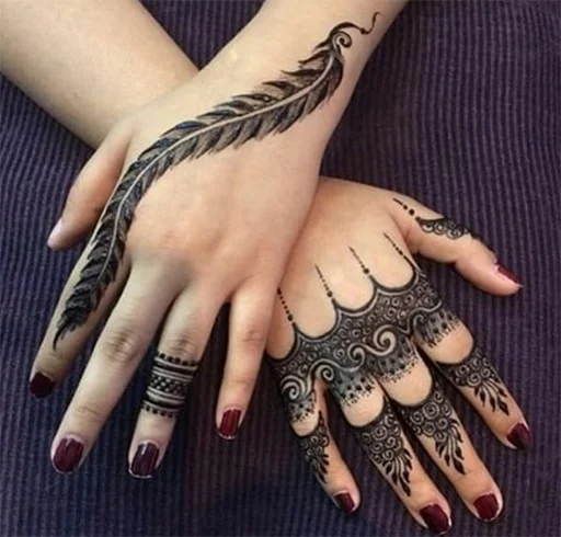 Finger Mehndi Design 