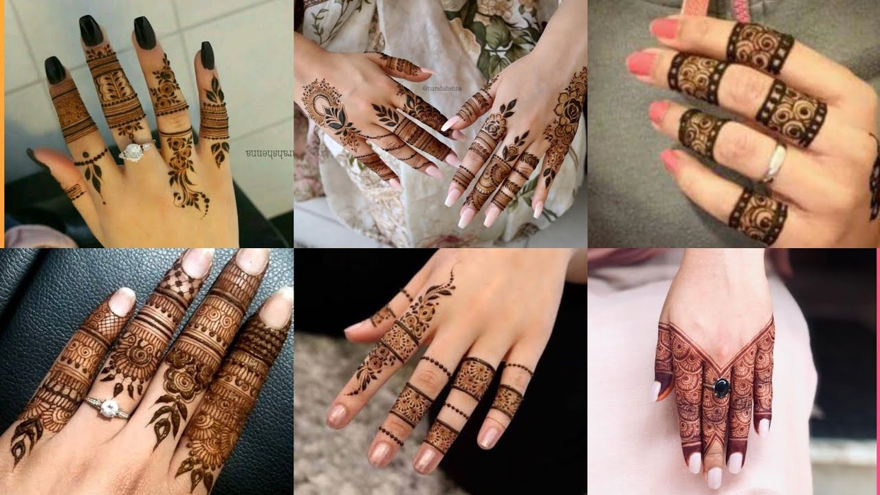 Finger Mehndi Design 