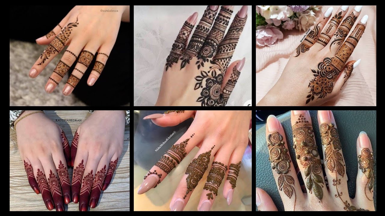 Finger Mehndi Design 