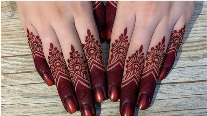 Finger Mehndi Design 