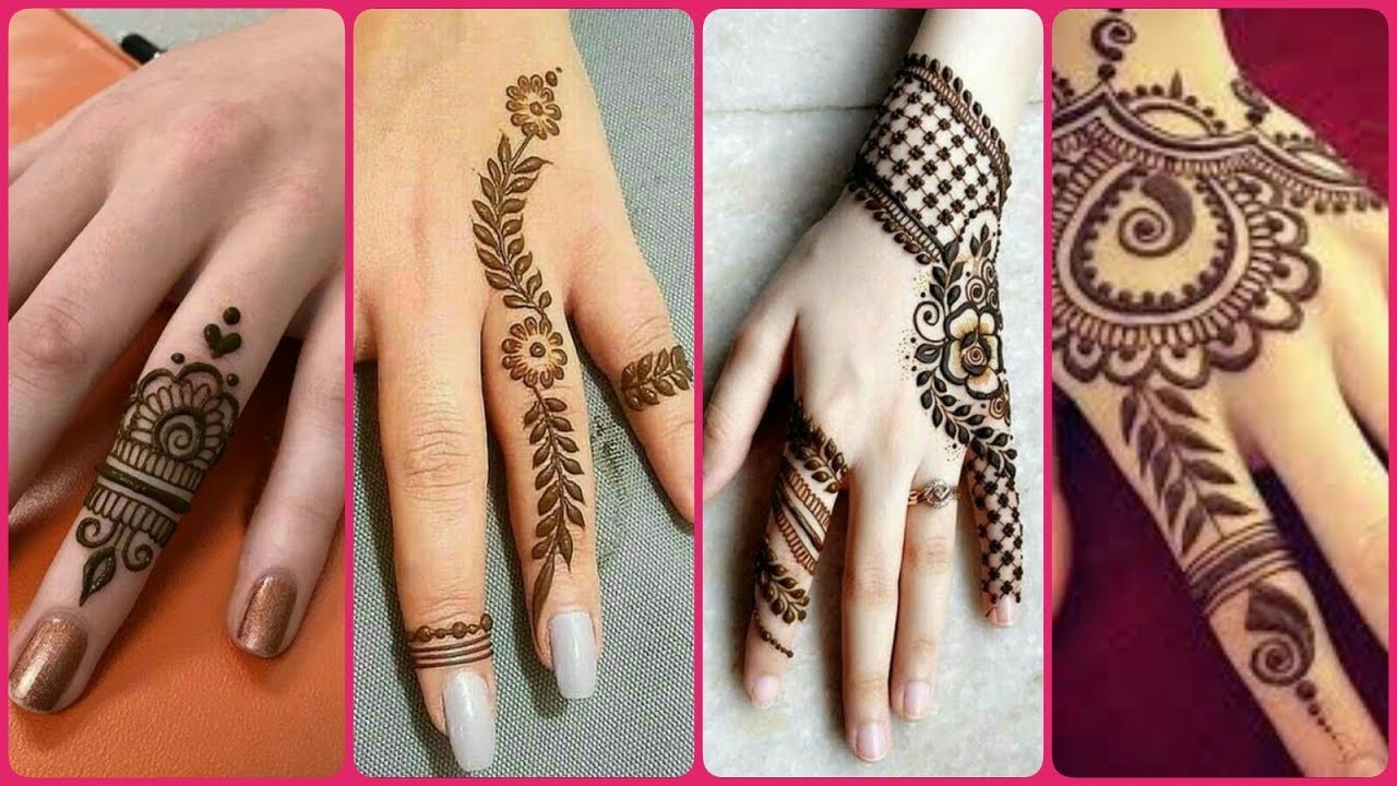 Finger Mehndi Design 