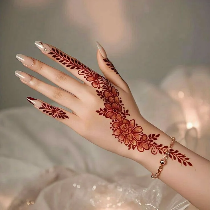 Finger Mehndi Design 