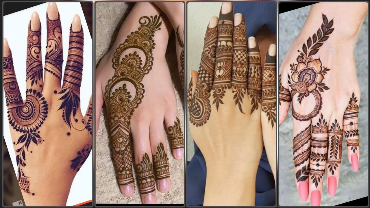 Finger Mehndi Design 