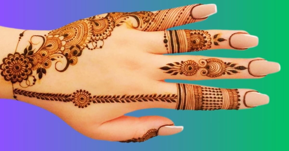 Finger Mehndi Design 