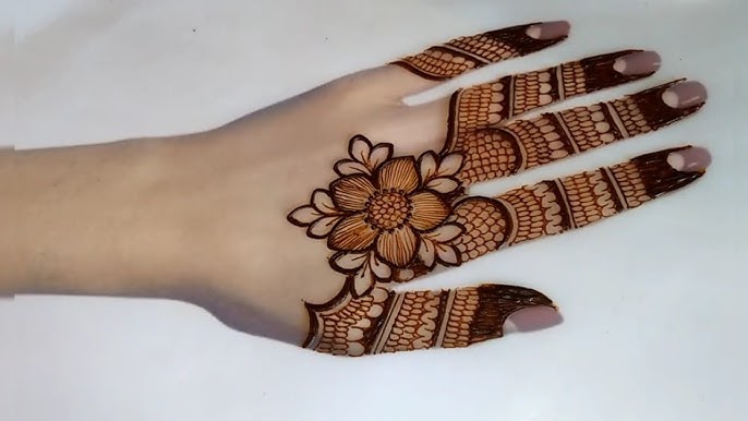 Finger Mehndi Design