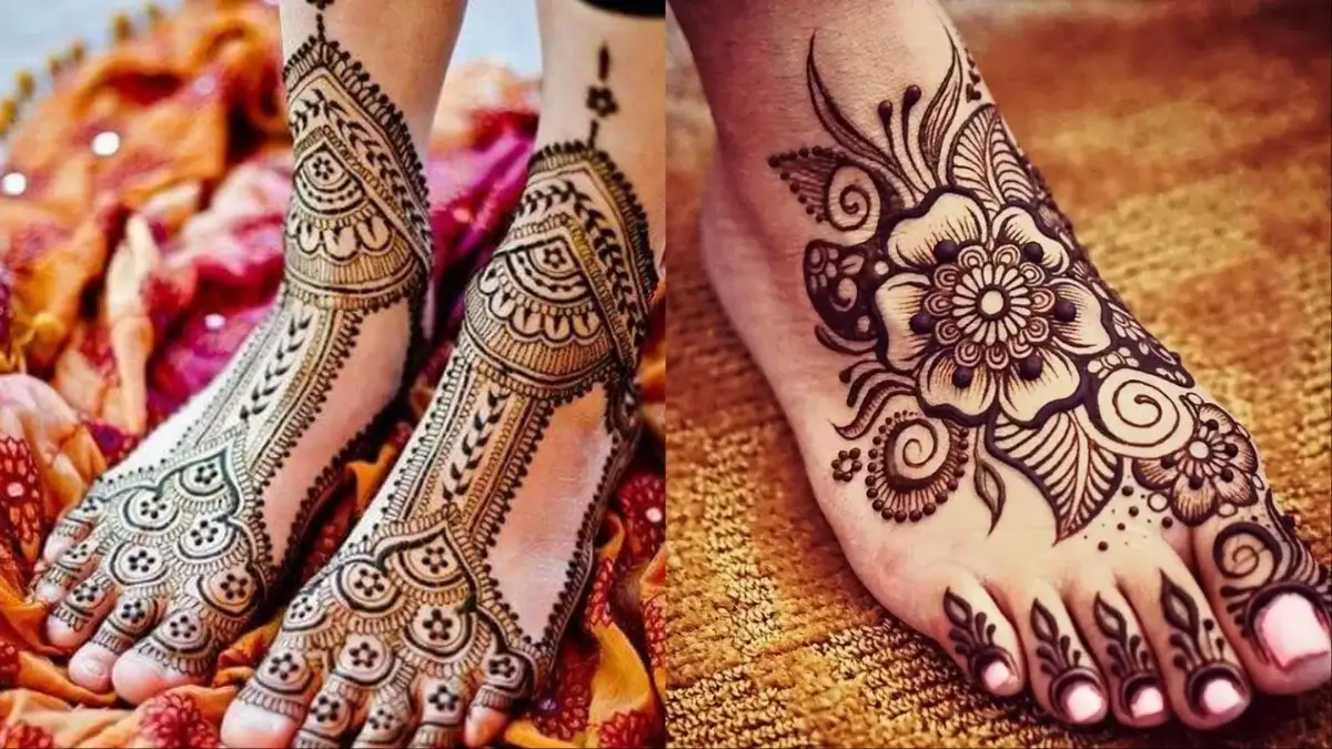 Foot Mehndi Design