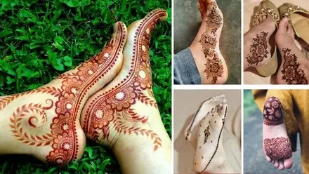 Foot Mehndi Design