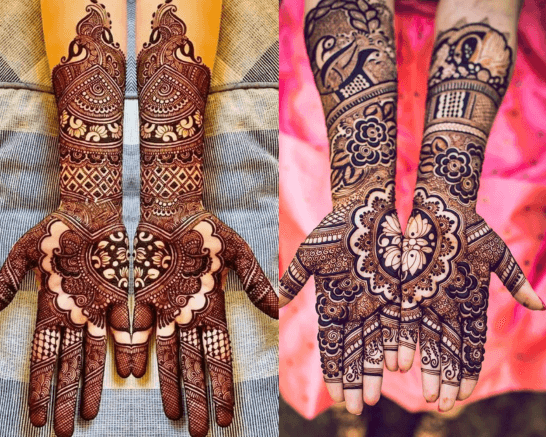 Front Hand Mehndi