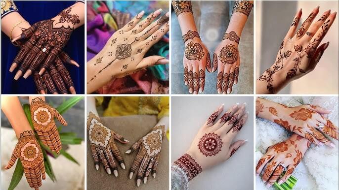 Front Hand Mehndi