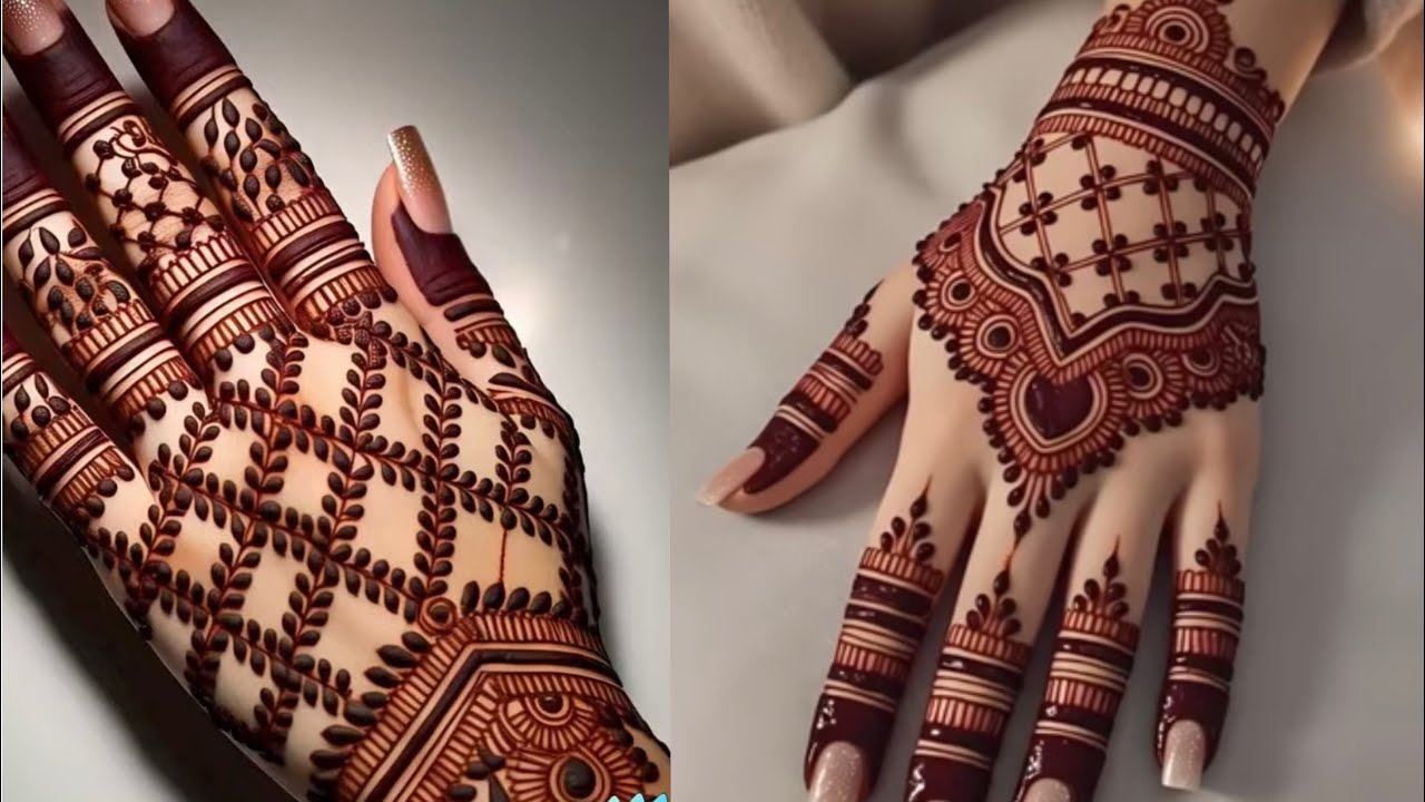 Front Mehndi Design