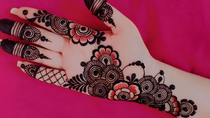 Front Mehndi Design