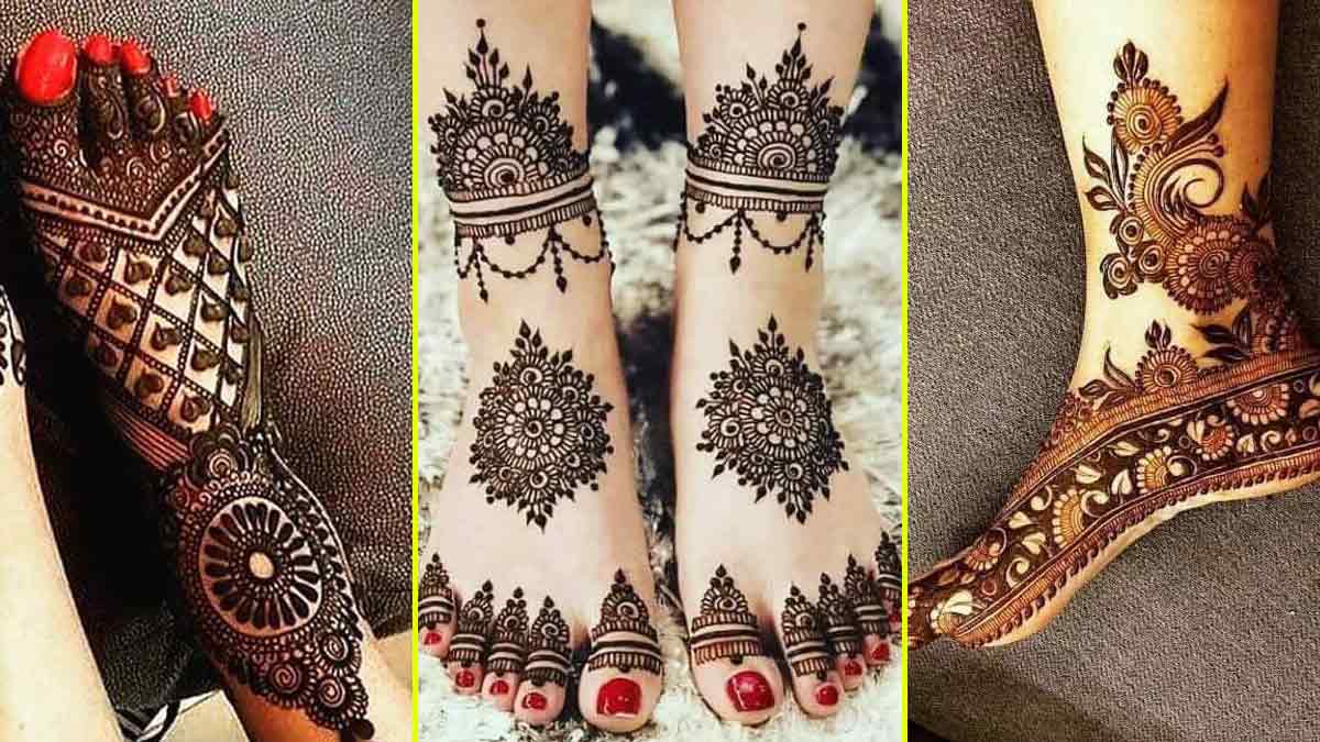 Full Moon Mehndi Designs