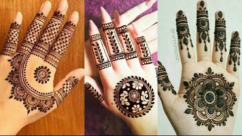 Gol Chand Mehndi Design