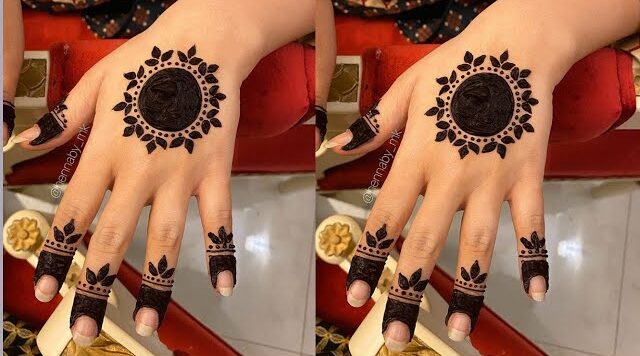 Gol Chand Mehndi Design