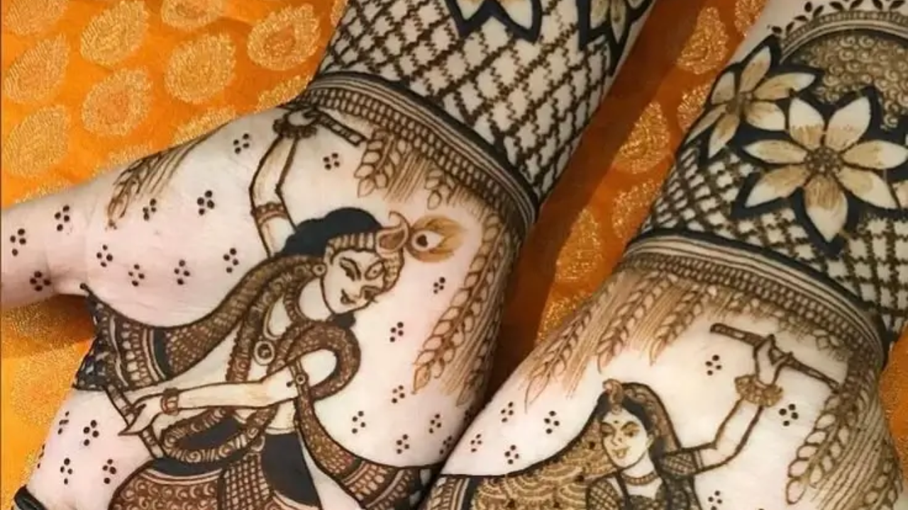 Karwa Chauth Mehndi Design