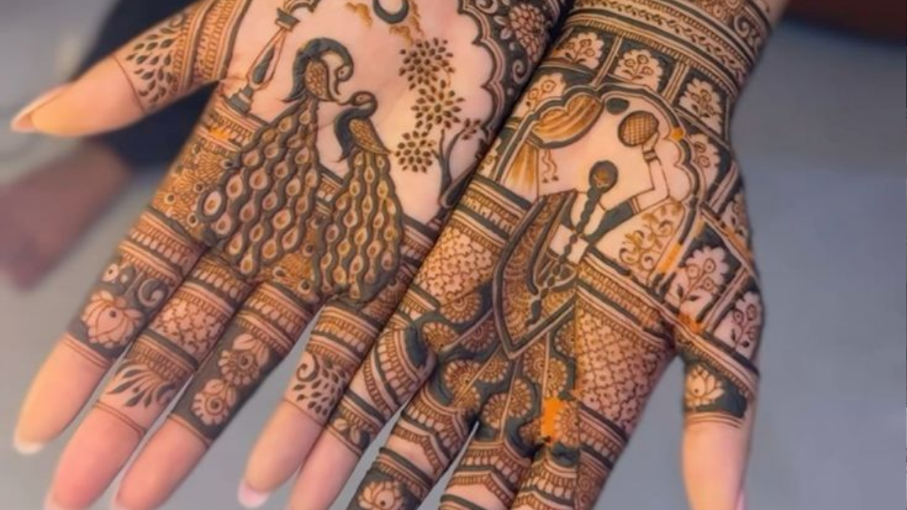 Karwa Chauth Mehndi Design