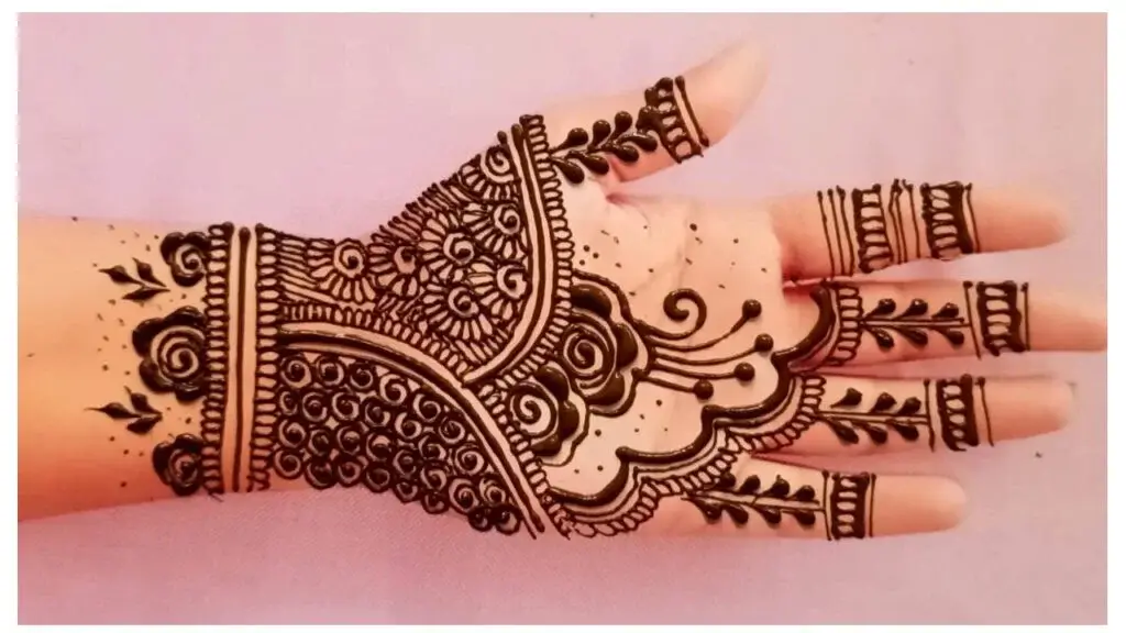 Arabic Mehndi Design